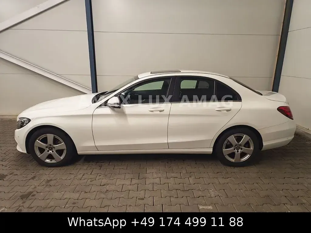 Gebraucht Mercedes C200 136 PS (100 kW) 2017 Weiß Limousine