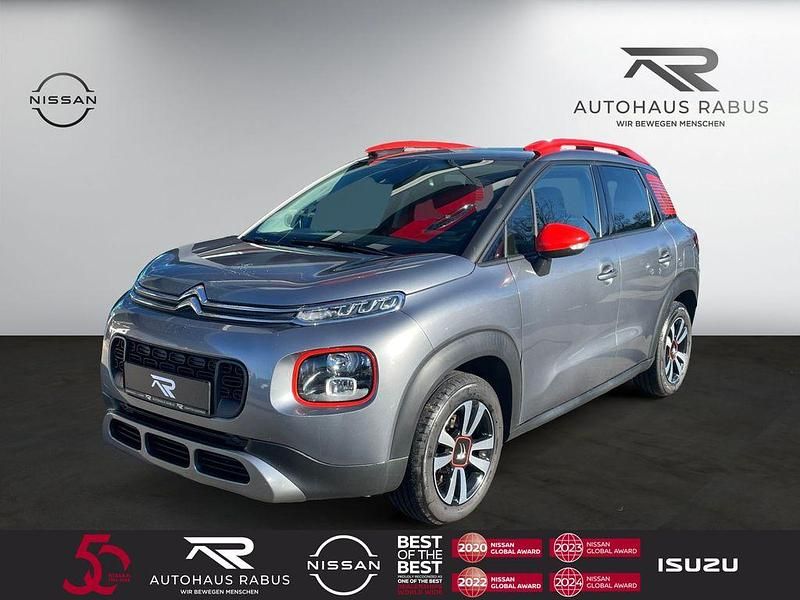 Satin steel grey metallic (metallic) Gebraucht 2018 Citroën C3 Aircross Shine SUV | 12.490 € (Fairer Preis) - Bild 1/4