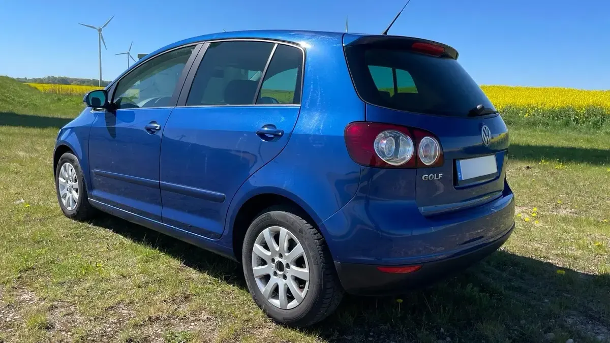 Gebraucht VW Golf Plus Cross 105 PS (77 kW) 2005 Blau Van / Kleinbus