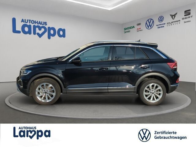 Gebraucht VW T-Roc Style 110 PS (80 kW) 2023 Schwarz SUV