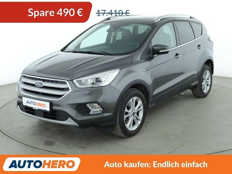 Grau Gebraucht 2019 Ford Kuga Titanium SUV | 16.920 € (Fairer Preis) - Bild 1/3
