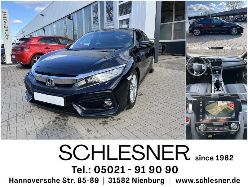 Kristallschwarz Gebraucht 2019 Honda Civic Prestige Limousine | 23.990 € (Etwas zu teuer) - Bild 1/4
