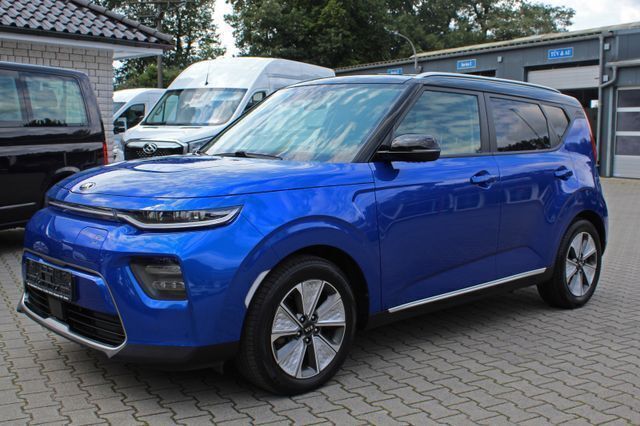 Blau Gebraucht 2020 Kia Soul EV Spirit SUV | 20.590 € (Fairer Preis) - Bild 1/4