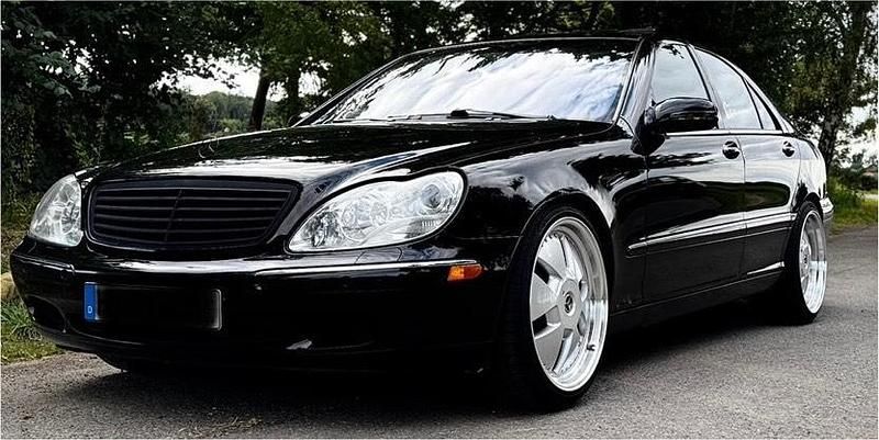 Schwarz Gebraucht 1999 Mercedes S500 Limousine | 6.000 € (Fairer Preis) - Bild 1/4