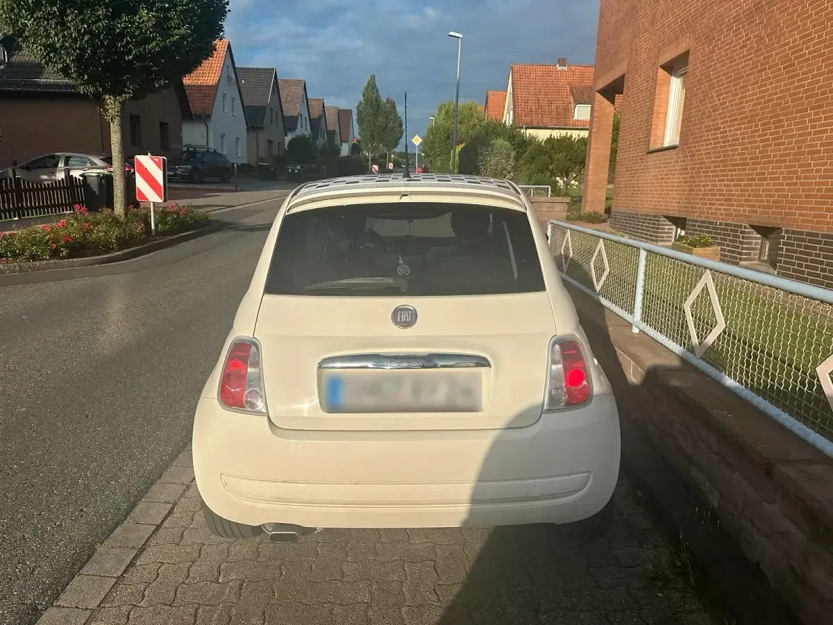 Gebraucht Fiat 500 69 PS (50 kW) 2008 Weiß Kleinwagen