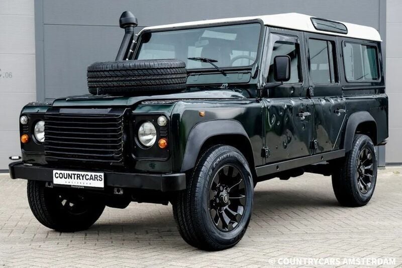 Grün Gebraucht 2000 Land Rover Defender SUV | 20.950 € (Guter Preis) - Bild 1/4
