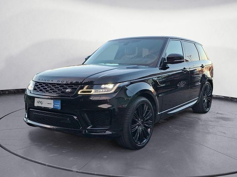Santorini black metallic Gebraucht 2022 Land Rover Range Rover Sport HSE Dynamic SUV | 55.390 € (Fairer Preis) - Bild 1/4