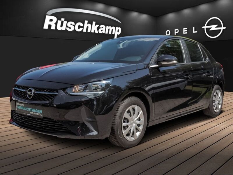 Schwarz Gebraucht 2021 Opel Corsa Edition Limousine | 12.480 € (Guter Preis) - Bild 1/4