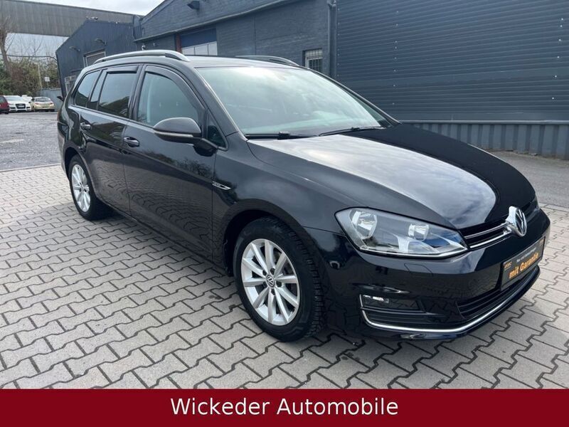 Schwarz Gebraucht 2015 VW Golf VII LOUNGE Kombi | 10.990 € (Fairer Preis) - Bild 1/4