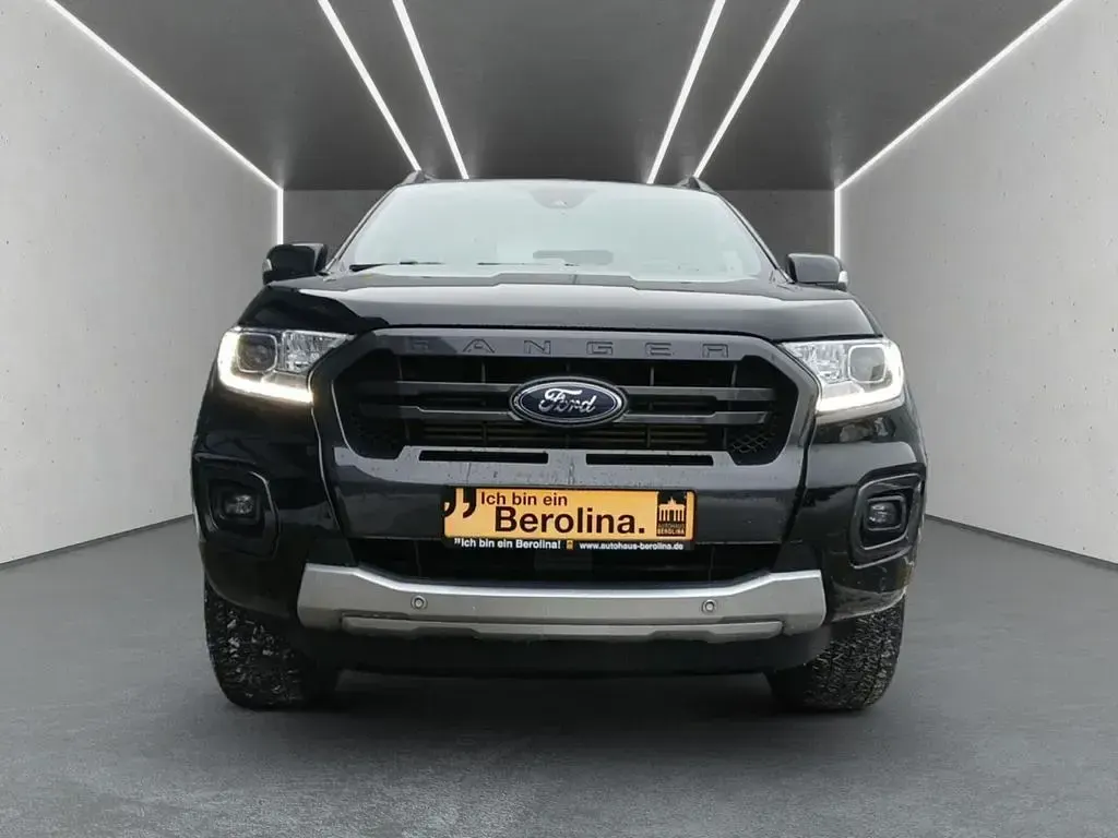 Gebraucht Ford Ranger Wildtrack 213 PS (156 kW) 2021 Obsidianschwarz metallic Pickup