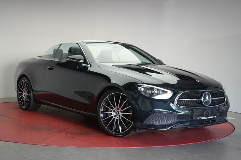 Smaragdgreen Gebraucht 2021 Mercedes E300 Avantgarde Cabrio | 45.490 € (Fairer Preis) - Bild 1/4