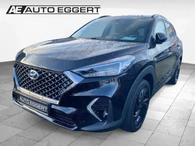 Schwarz Gebraucht 2020 Hyundai Tucson N Line SUV | 28.990 € (Fairer Preis) - Bild 1/3