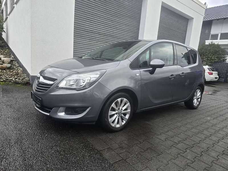 Gebraucht Opel Meriva drive 120 PS (88 kW) 2017 Karbon silber/shiny grey (m2) Van / Kleinbus