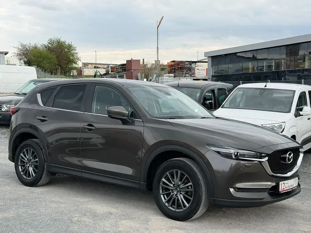 Gebraucht Mazda CX-5 Exclusive-Line 150 PS (110 kW) 2017 Grau SUV