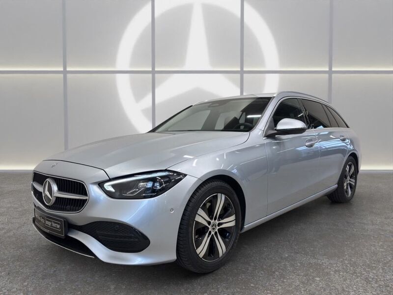 Silber Gebraucht 2022 Mercedes C220 Avantgarde Kombi | 30.890 € (Guter Preis) - Bild 1/4