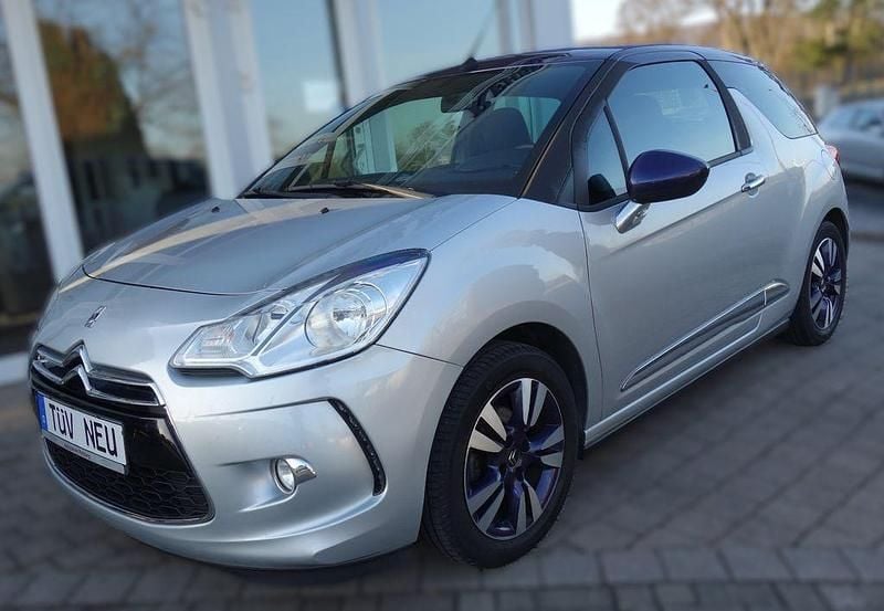 Silber Gebraucht 2013 Citroën DS3 Cabriolet So Chic Cabrio | 6.400 € (Fairer Preis) - Bild 1/4