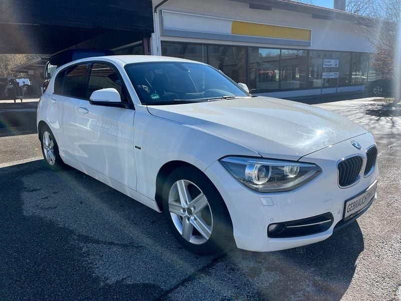 Gebraucht BMW 116 Sport Line 136 PS (100 kW) 2012 Weiß Kleinwagen