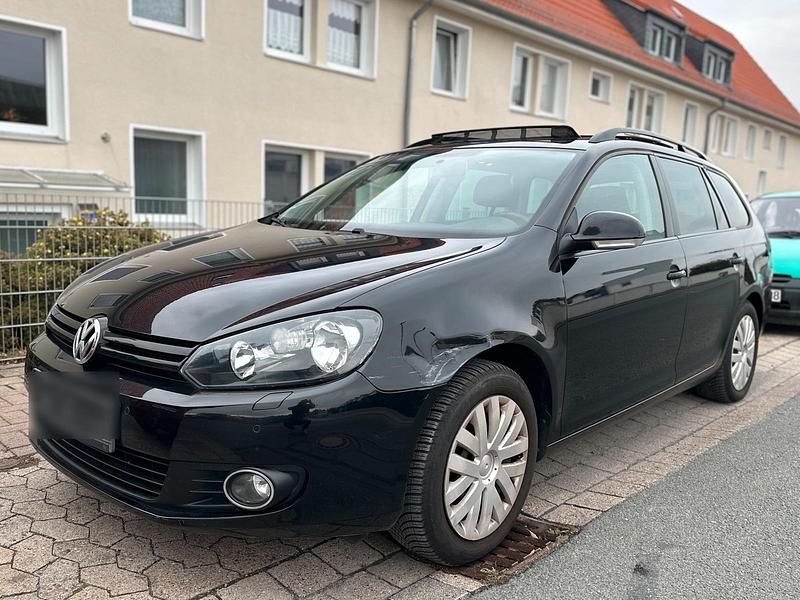 Schwarz Gebraucht 2010 VW Golf VI Kombi | 2.900 € (Guter Preis) - Bild 1/4