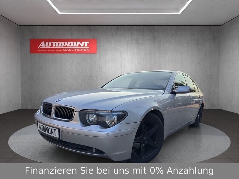 Silber Gebraucht 2003 BMW 730 Sport Line Limousine | 8.888 € (Teuer) - Bild 1/4