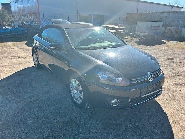 Gebraucht VW Golf Cabriolet 122 PS (89 kW) 2014 Schwarz Cabrio