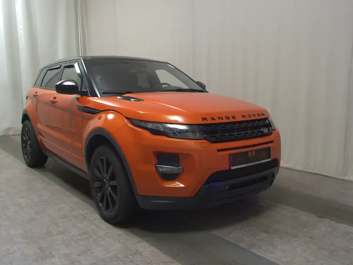 Gebraucht Land Rover Range Rover evoque Dynamic 190 PS (139 kW) 2015 Orange SUV