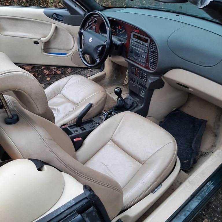 Gebraucht Saab 9-3 Cabriolet 131 PS (96 kW) 1998 Grün Cabrio