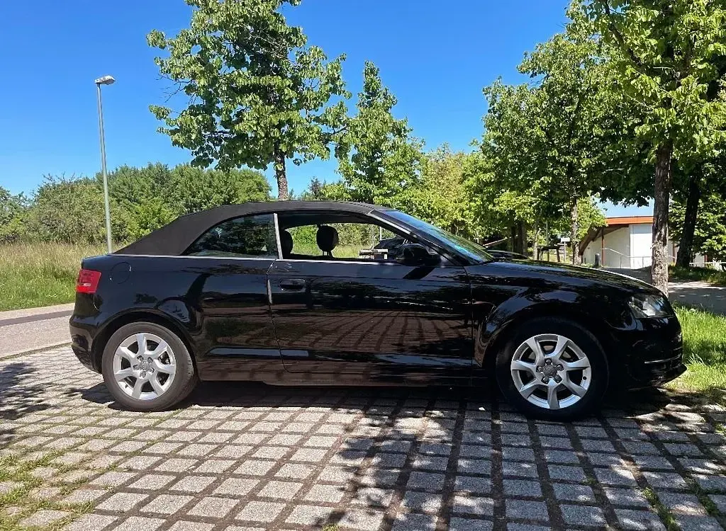 Gebraucht Audi A3 Cabriolet Ambition 105 PS (77 kW) 2012 Schwarz Cabrio