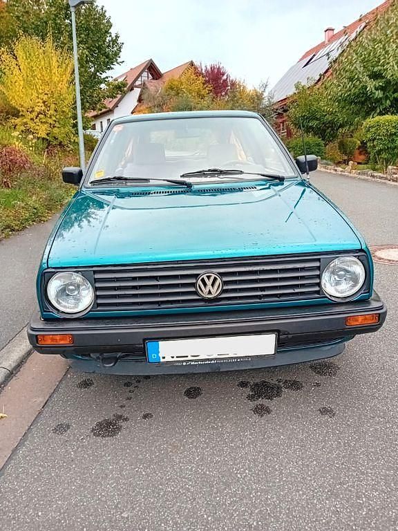Grün Gebraucht 1991 VW Golf II Limousine | 1.600 € - Bild 1/4