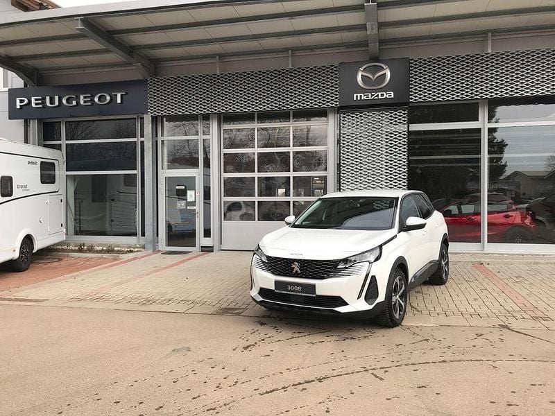 Weiß Gebraucht 2021 Peugeot 3008 Allure SUV | 17.990 € (Superpreis) - Bild 1/4
