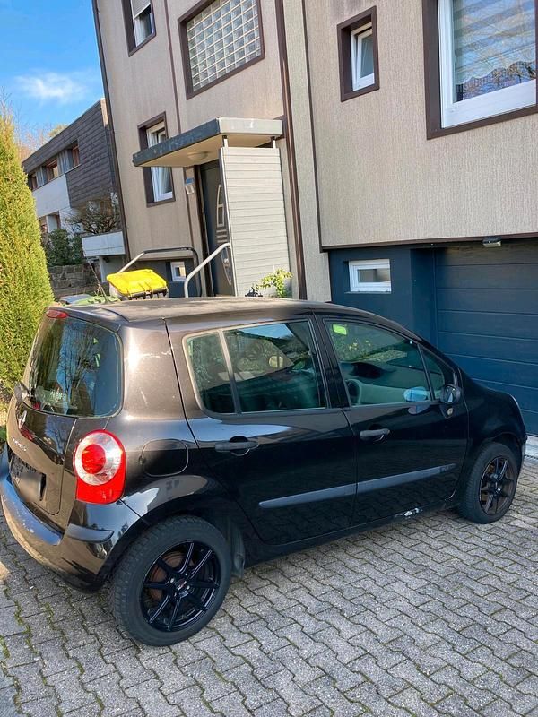 Gebraucht Renault Modus 75 PS (55 kW) 2006 Schwarz Van / Kleinbus