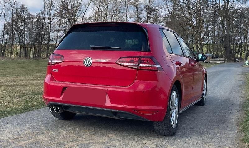 Gebraucht VW Golf VII GTD 184 PS (135 kW) 2015 Rot Limousine
