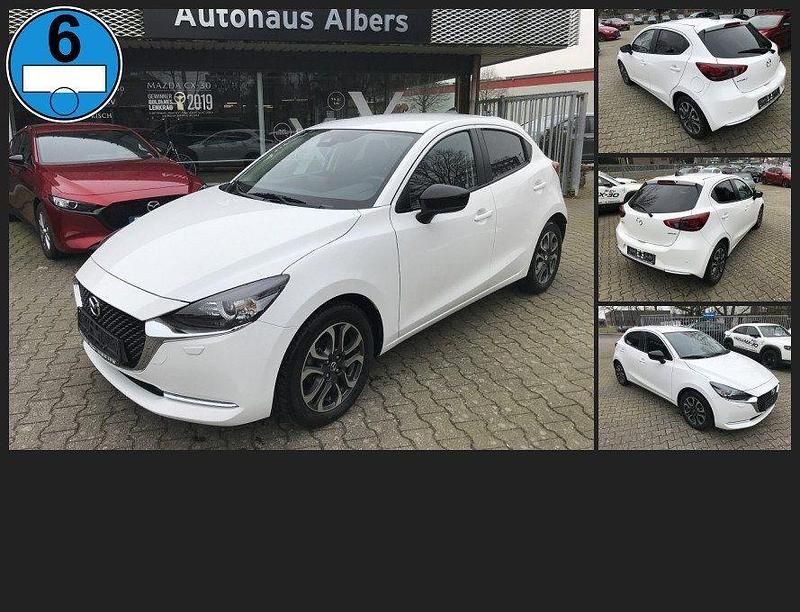 Weiß Gebraucht 2022 Mazda 2 Homura-Line Limousine | 19.987 € (Fairer Preis) - Bild 1/4