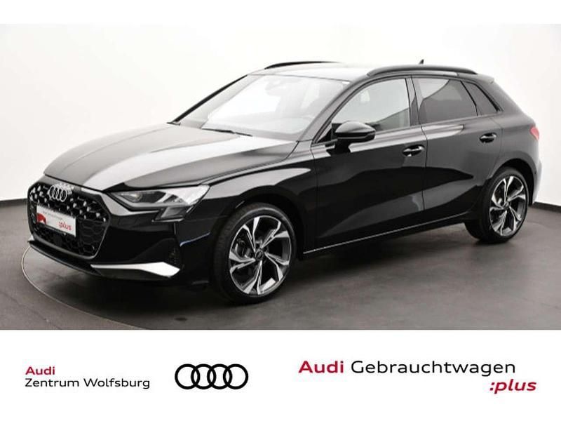 Mythosschwarz metallic Gebraucht 2024 Audi A3 Advanced Limousine | 31.980 € (Teuer) - Bild 1/3