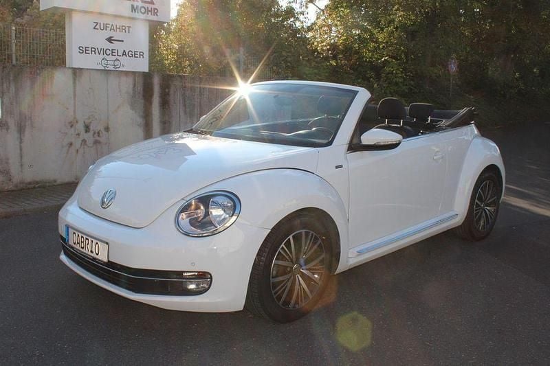Weiß Gebraucht 2016 VW Beetle Allstar Cabrio | 12.800 € (Guter Preis) - Bild 1/4