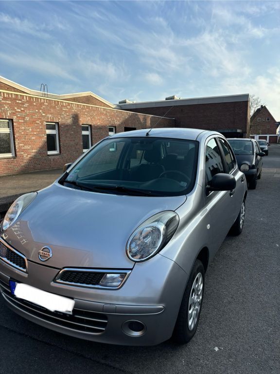 Silber Gebraucht 2010 Nissan Micra Visia Kleinwagen | 2.500 € (Guter Preis) - Bild 1/4