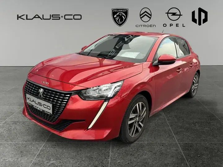 Rot Gebraucht 2019 Peugeot 208 Allure Kleinwagen | 15.980 € (Teuer) - Bild 1/3