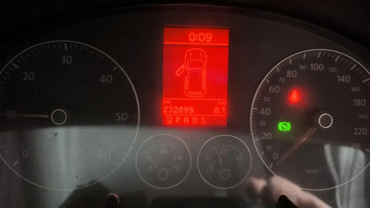 Gebraucht VW Touran 2007 Schwarz Van / Kleinbus