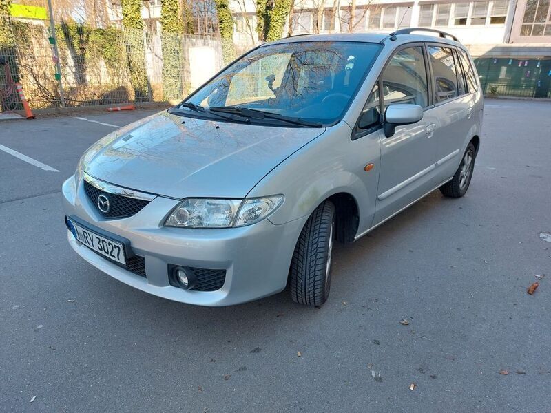 Silber Gebraucht 2003 Mazda Premacy Active Van / Kleinbus | 2.200 € (Fairer Preis) - Bild 1/4