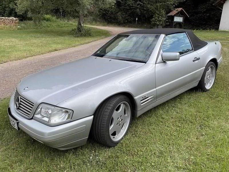 Silber Gebraucht 1997 Mercedes SL600 AMG Cabrio | 19.800 € (Superpreis) - Bild 1/4