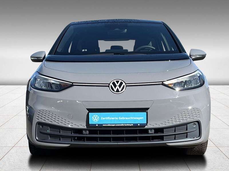 Gebraucht VW ID.3 Pro 106 kW (145 PS) 2021 Mondsteingrau/schwarz Kleinwagen