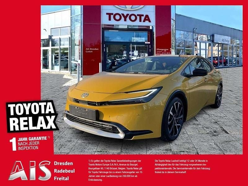Neu Toyota Prius Advance 223 PS (164 kW) 2025 Mustard metallic Limousine