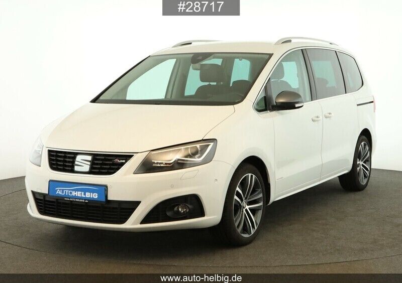 Rein weiss Gebraucht 2019 Seat Alhambra FR-Line Van / Kleinbus | 25.580 € (Etwas zu teuer) - Bild 1/4