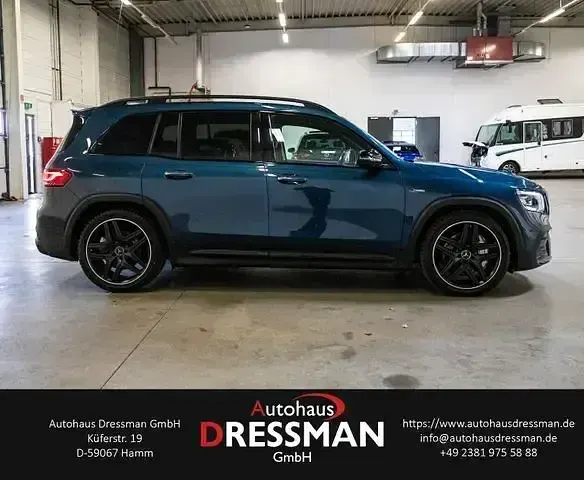 Gebraucht Mercedes GLB35 AMG 306 PS (225 kW) 2023 Denimblau  metalliclack SUV