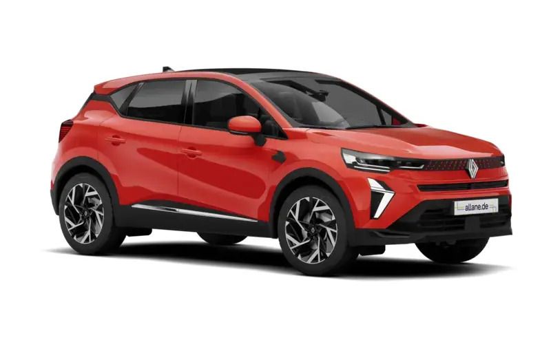 Dezirrot metallic, black pearlschwarz metallic ( Neu 2025 Renault Captur Esprit Alpine SUV | 33.750 € (Teuer) - Bild 1/4