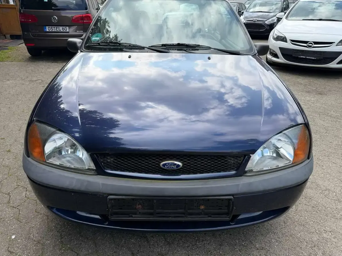 Gebraucht Ford Fiesta 60 PS (44 kW) 2001 Blau Kleinwagen