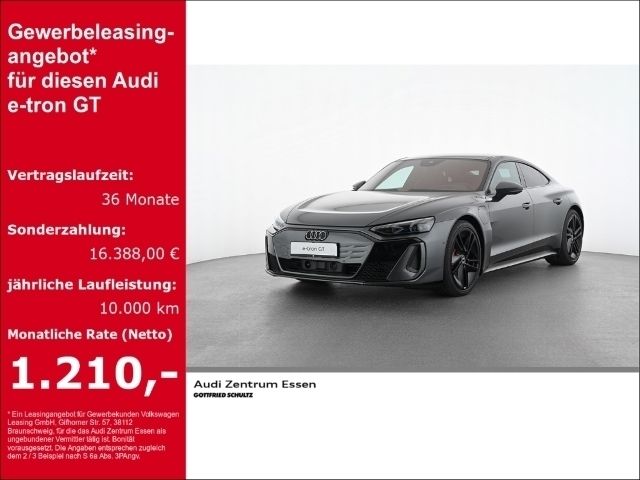 Grau Gebraucht 2022 Audi e-tron GT quattro Limousine | 150.115 € - Bild 1/4