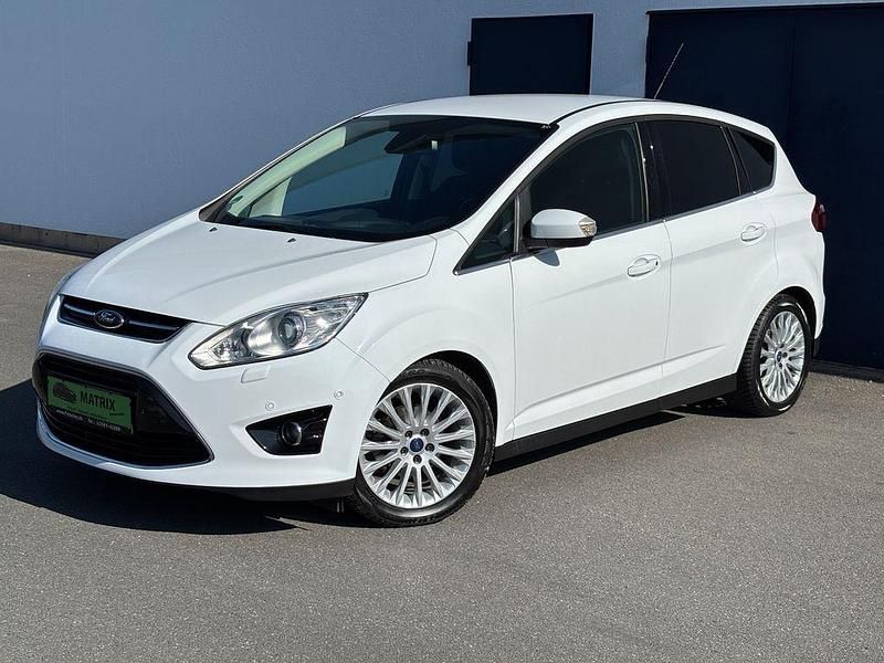 Weiß Gebraucht 2013 Ford C-MAX Titanium Van / Kleinbus | 5.900 € (Fairer Preis) - Bild 1/4