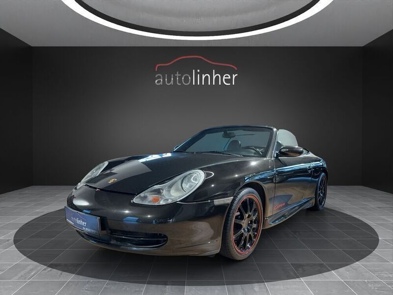 Schwarz Gebraucht 2001 Porsche 911 Carrera 4 Cabriolet Cabrio | 33.900 € (Fairer Preis) - Bild 1/4