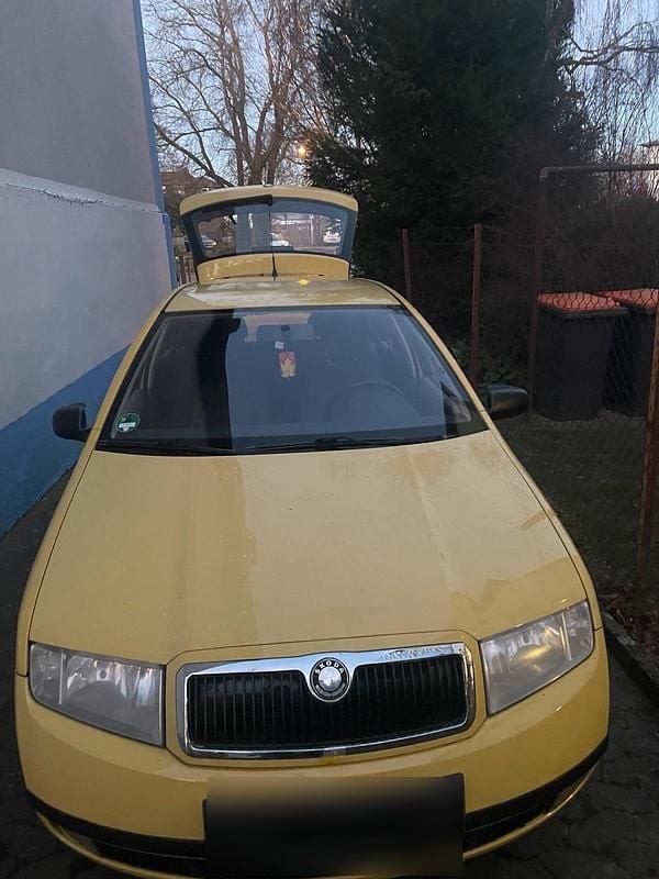 Gebraucht Skoda Fabia 60 PS (44 kW) 2005 Gelb Limousine