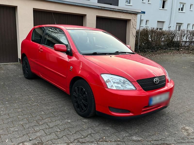 Gebraucht Toyota Corolla 97 PS (71 kW) 2002 Rot Coupé